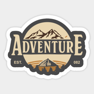 Adventure Sticker